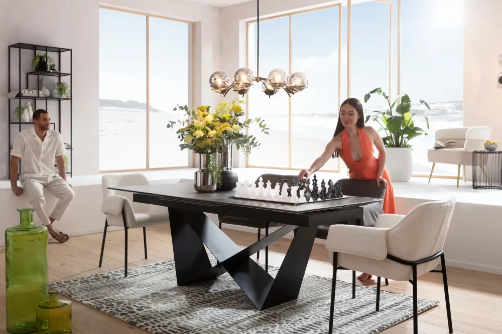 KARE Design Tuolit*Bess Tuoli Käsinojilla, Kermanvärinen