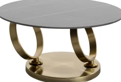 KARE Design Sohvapöydät|Olohuone*Beverly Gold Sohvapöytä Kulta 133x80cm