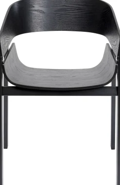 KARE Design Tuolit*Biarritz Tuoli Käsinojilla Musta