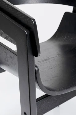 KARE Design Tuolit*Biarritz Tuoli Käsinojilla Musta