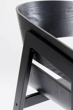 KARE Design Tuolit*Biarritz Tuoli Käsinojilla Musta