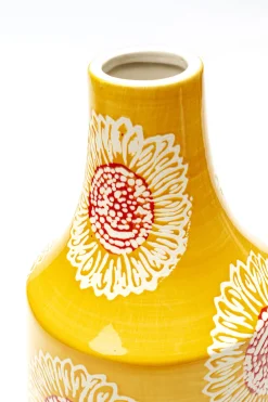 KARE Design Maljakot|Olohuone*Big Bloom Maljakko Keltainen 38 Cm