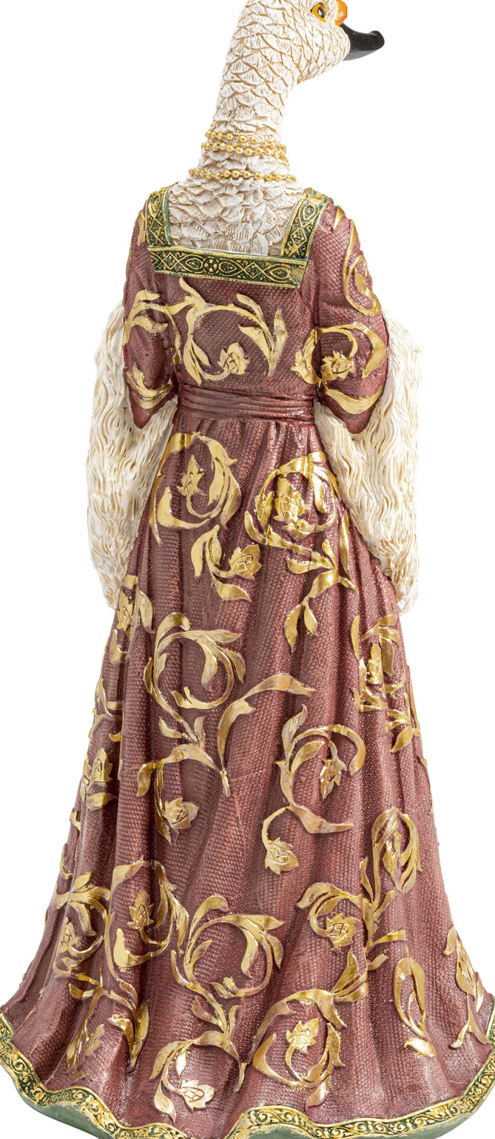 KARE Design Koriste-Esineet*Bird Lady Duck Ankka Koriste-esine, Valkoinen 31cm