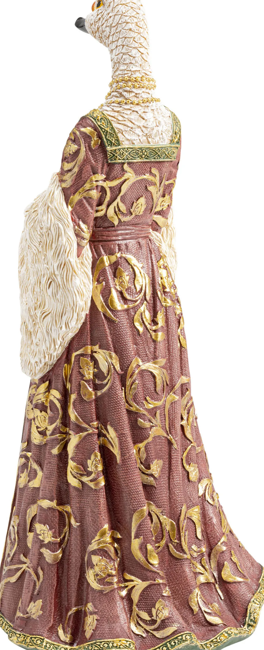 KARE Design Koriste-Esineet*Bird Lady Duck Ankka Koriste-esine, Valkoinen 31cm