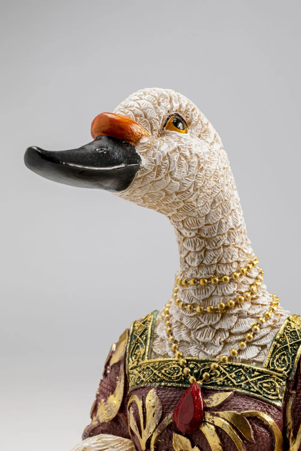 KARE Design Koriste-Esineet*Bird Lady Duck Ankka Koriste-esine, Valkoinen 31cm