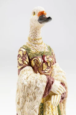 KARE Design Koriste-Esineet*Bird Lady Duck Ankka Koriste-esine, Valkoinen 31cm