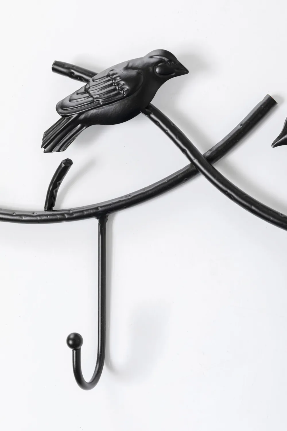 KARE Design Seinänaulakot*Birds Gossip Linnut Seinänaulakko, Musta 71cm