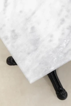 KARE Design Pöydät|Baaripöydät*Bistro Kaffeehaus Square Pöytä, Valkoinen 60x60cm