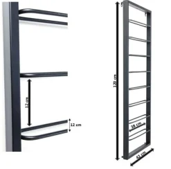 KARE Design Viinipullotelineet|Hyllyt*Bistro Seinä Viinipulloteline 42x120cm