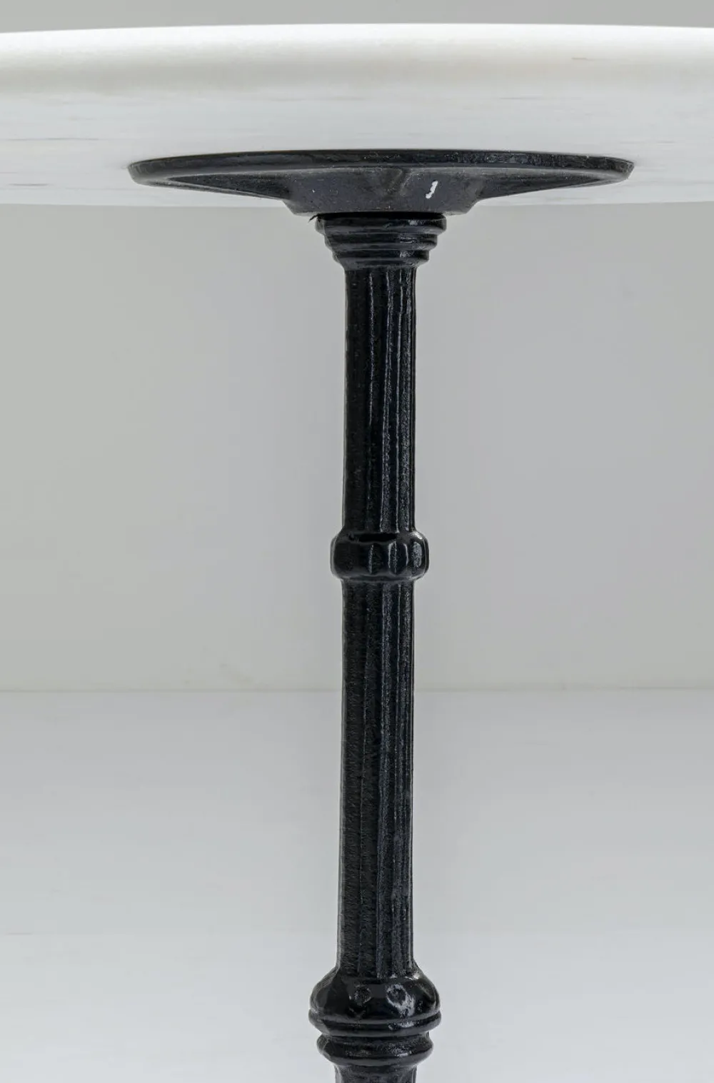 KARE Design Baaripöydät*Bistro Table Kaffeehaus Pyöreä Pöytä, Valkoinen Ø 60