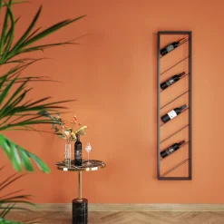 KARE Design Viinipullotelineet*Bistro Uno Seinä Viinipulloteline 36x160cm