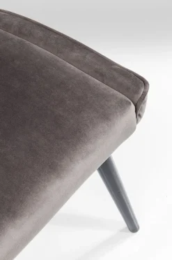 KARE Design Tuolit*Black Marshall Velvet Tuoli Harmaa