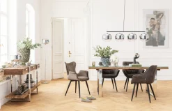 KARE Design Tuolit*Black Marshall Velvet Tuoli Harmaa