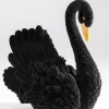 KARE Design Koriste-Esineet*Black Swan Musta Joutsen Koriste-esine 28cm