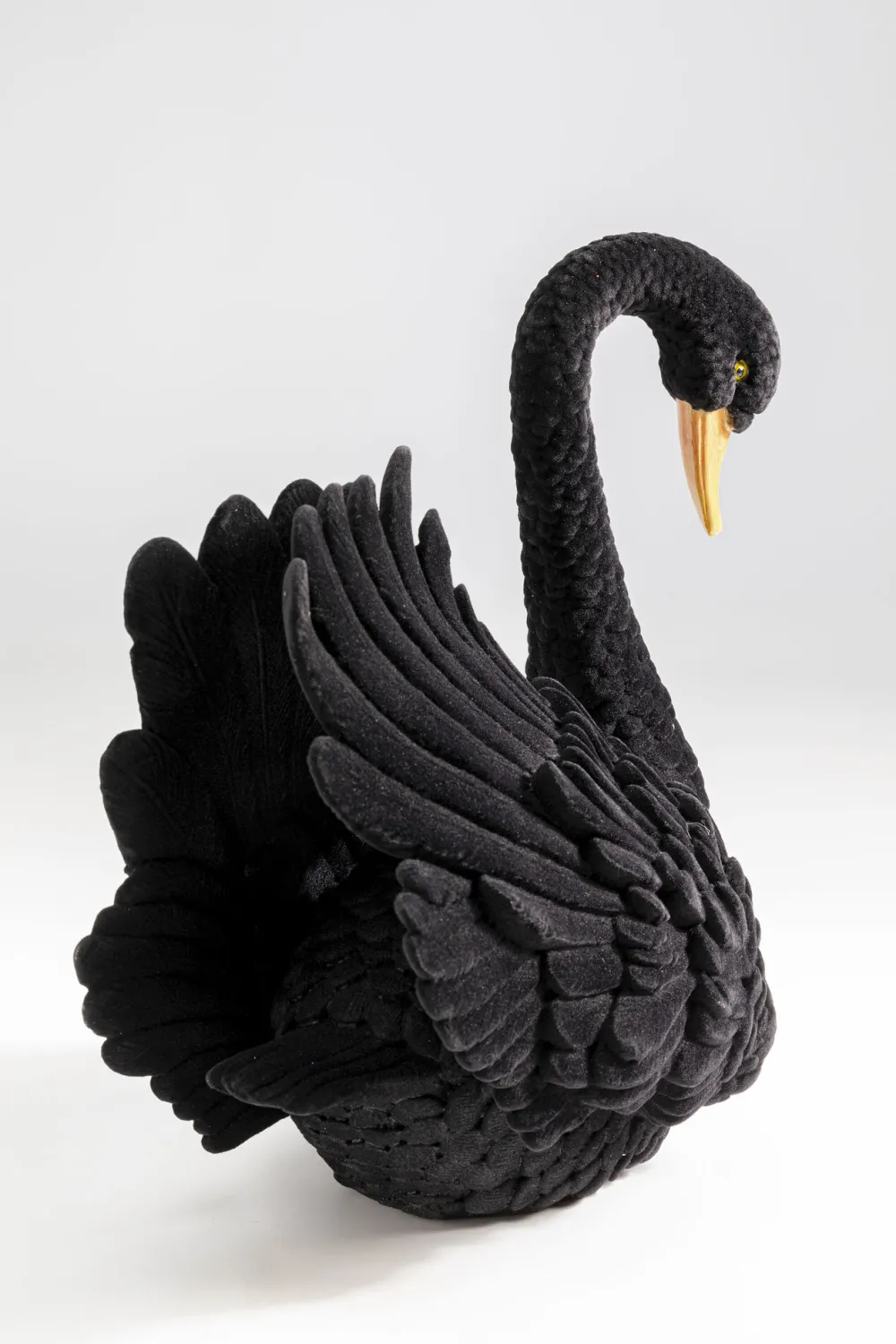 KARE Design Koriste-Esineet*Black Swan Musta Joutsen Koriste-esine 28cm