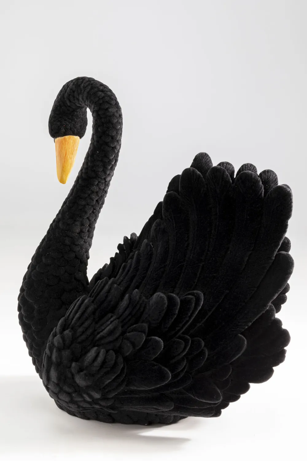 KARE Design Koriste-Esineet*Black Swan Musta Joutsen Koriste-esine 28cm