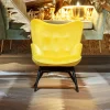 KARE Design Olohuone|Nojatuolit*Black Vicky Velvet Nojatuoli, Keltainen