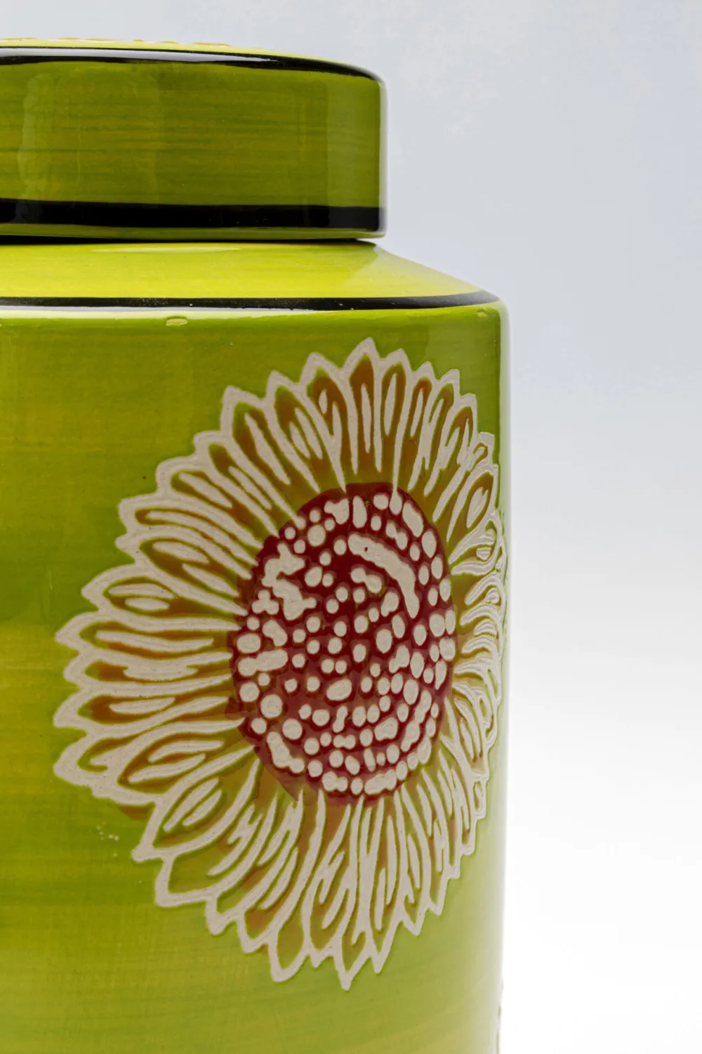 KARE Design Koriste-Esineet*Bloom Green Koristepurkki Vihreä 27cm