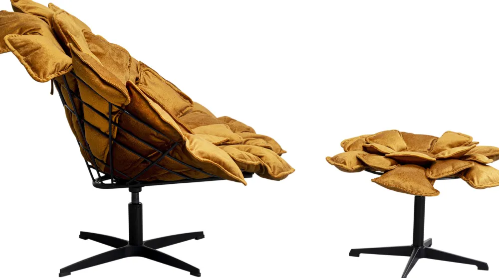 KARE Design Olohuone|Nojatuolit*Blossom Kääntyvä Nojatuoli + Rahi