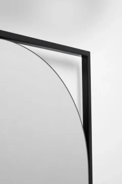 KARE Design Peilit*Bonita Seinäpeili, Musta 81x81cm