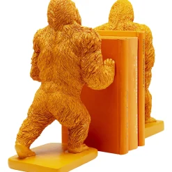 KARE Design Kirjatuet*Bookend Gorilla Orange (2/Set)