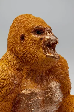 KARE Design Kirjatuet*Bookend Gorilla Orange (2/Set)