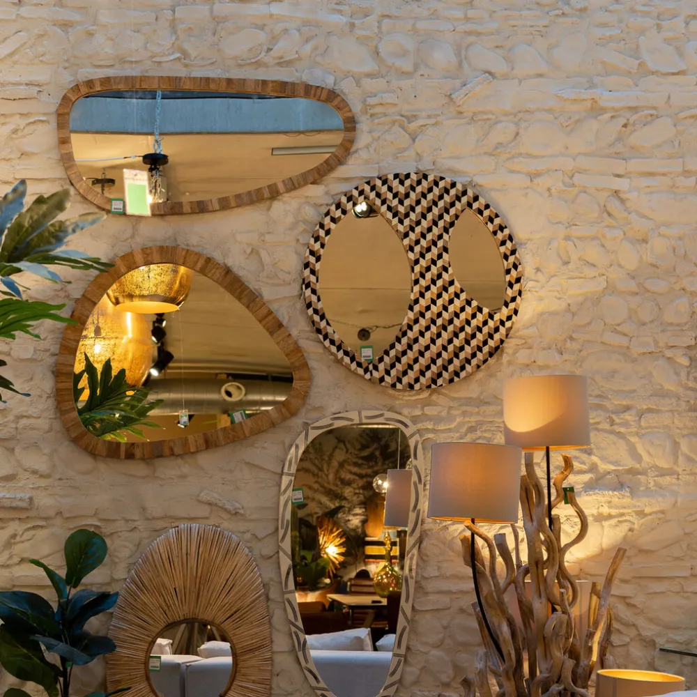 KARE Design Peilit*Bora Bora Seinäpeili 43x93cm