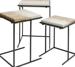 KARE Design Sohvapöydät*Bora Bora Sivupöytä (3/Setti)