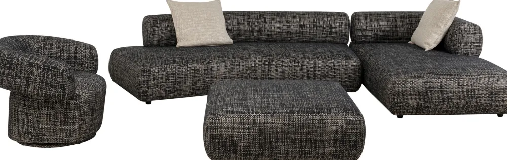 KARE Design Olohuone|Kulmasohvat*Bow Kulmasohva Oikea