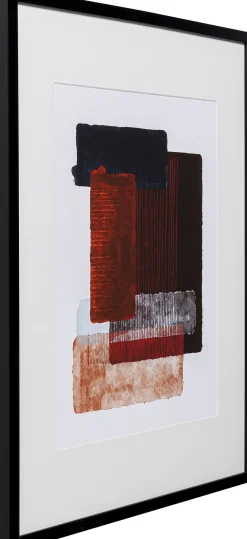 KARE Design Taulut|Olohuone*Box Back Red Kehystetty Taulu 60x80cm