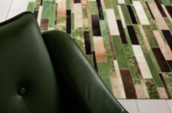 KARE Design Matot*Brick Matto, Vihreä 170x240cm