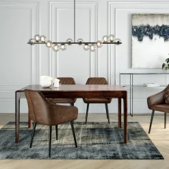 KARE Design Pöydät*Brooklyn Pöytä, Pähkinä Walnut 80x160cm