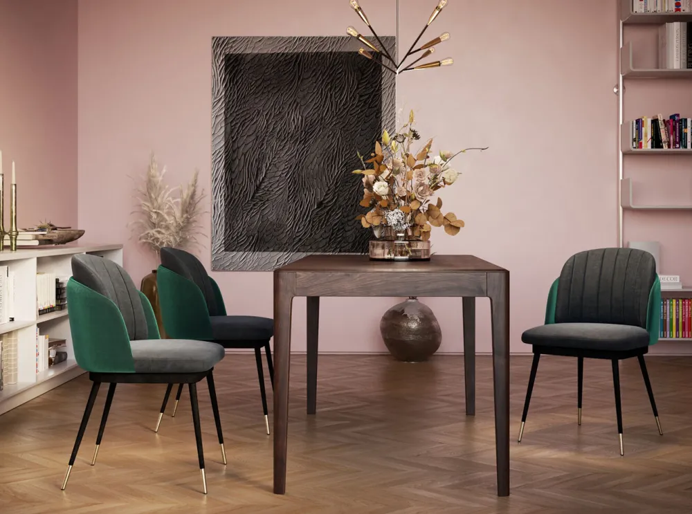 KARE Design Pöydät*Brooklyn Pöytä, Pähkinä Walnut 80x160cm