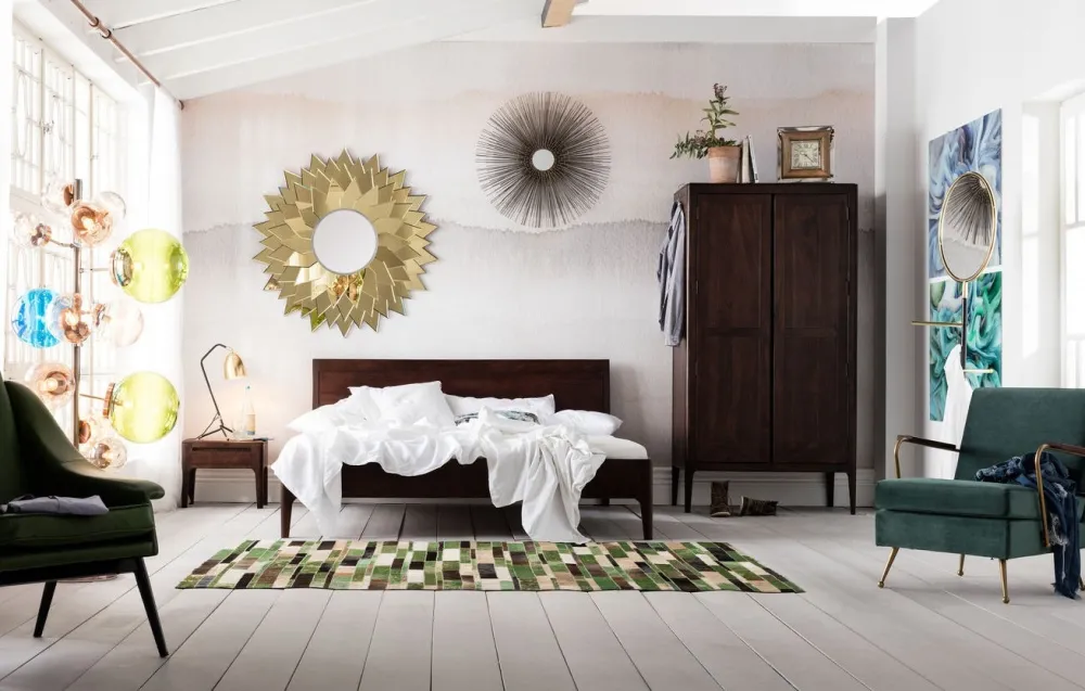 KARE Design Sängyt*Brooklyn Sänky, Pähkinä 160x200cm