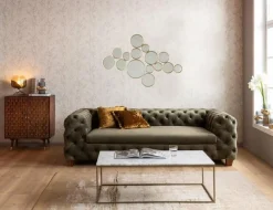 KARE Design Peilit*Bubbles Seinäpeili, Messinki 138x93cm