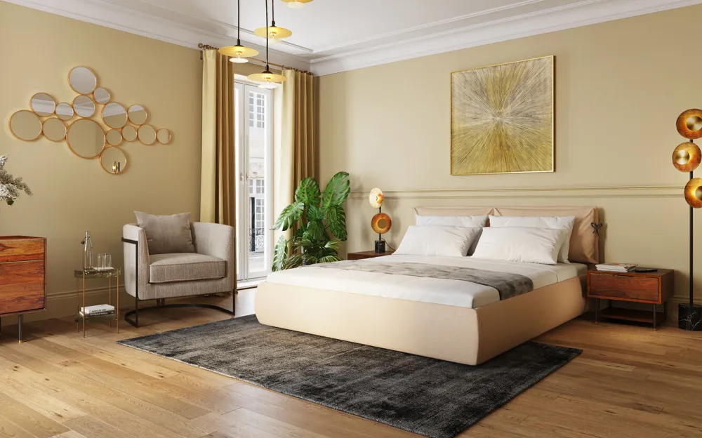 KARE Design Peilit*Bubbles Seinäpeili, Messinki 138x93cm