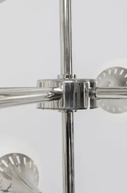 KARE Design Riippuvalaisimet*Bulb Fiction 20 Riippuvalaisin Hopea Ø102cm