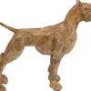 KARE Design Jalalliset Koriste-Esineet*Bulldog Wood Puinen Koriste-esine 70x78 Cm