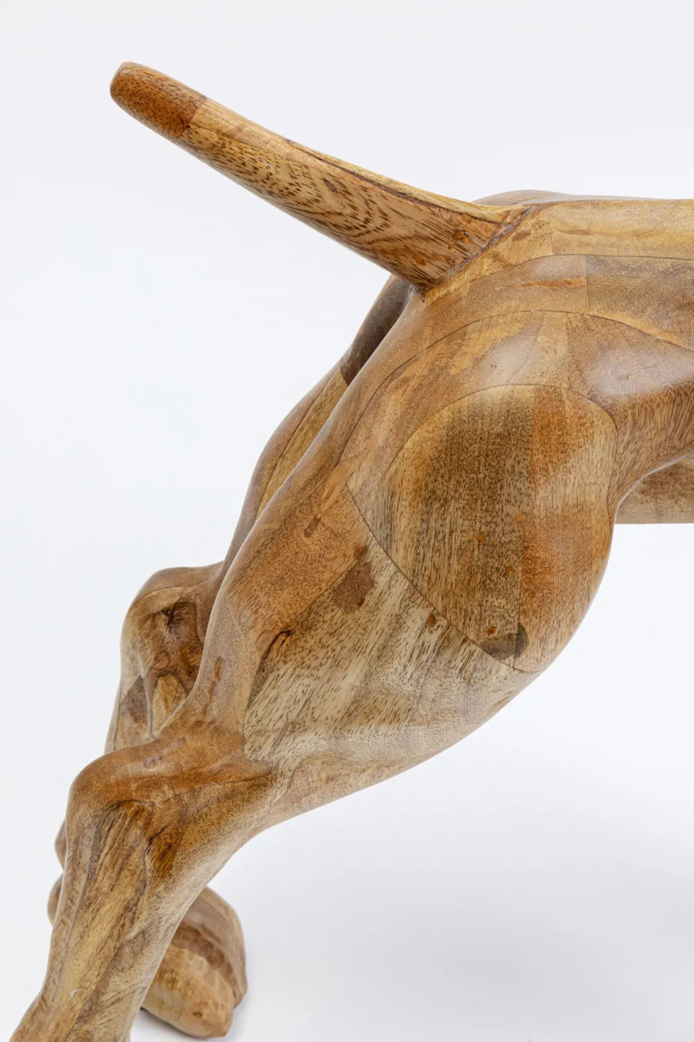 KARE Design Jalalliset Koriste-Esineet*Bulldog Wood Puinen Koriste-esine 70x78 Cm