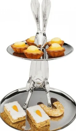 KARE Design Tarjottimet*Bunny Pupu Kerrostarjotin, Hopea