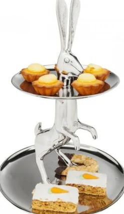 KARE Design Tarjottimet*Bunny Pupu Kerrostarjotin, Hopea