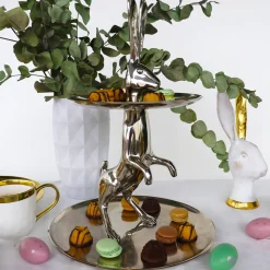 KARE Design Tarjottimet*Bunny Pupu Kerrostarjotin, Hopea