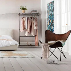 KARE Design Olohuone|Nojatuolit*Butterfly Econo Nojatuoli, Ruskea