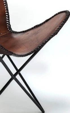 KARE Design Olohuone|Nojatuolit*Butterfly Econo Nojatuoli, Ruskea