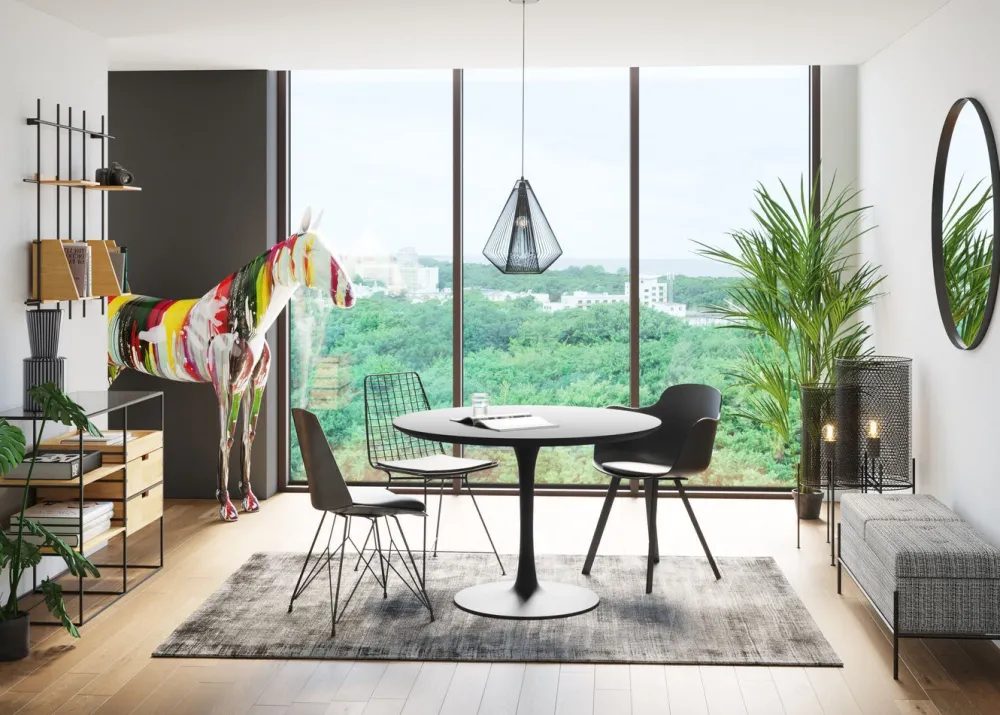 KARE Design Penkit*Buttons Storage B&W Big Penkki