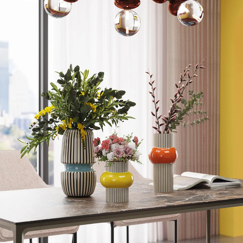 KARE Design Maljakot*Calabria Maljakko Oranssi 28 Cm