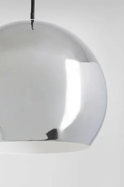 KARE Design Riippuvalaisimet*Caldaia Riippuvalaisin Hopea Ø25cm