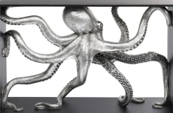 KARE Design Konsolipöydät Ja Sivupöydät*Calmar Mustekala Konsolipöytä, Hopea/musta 124x85cm