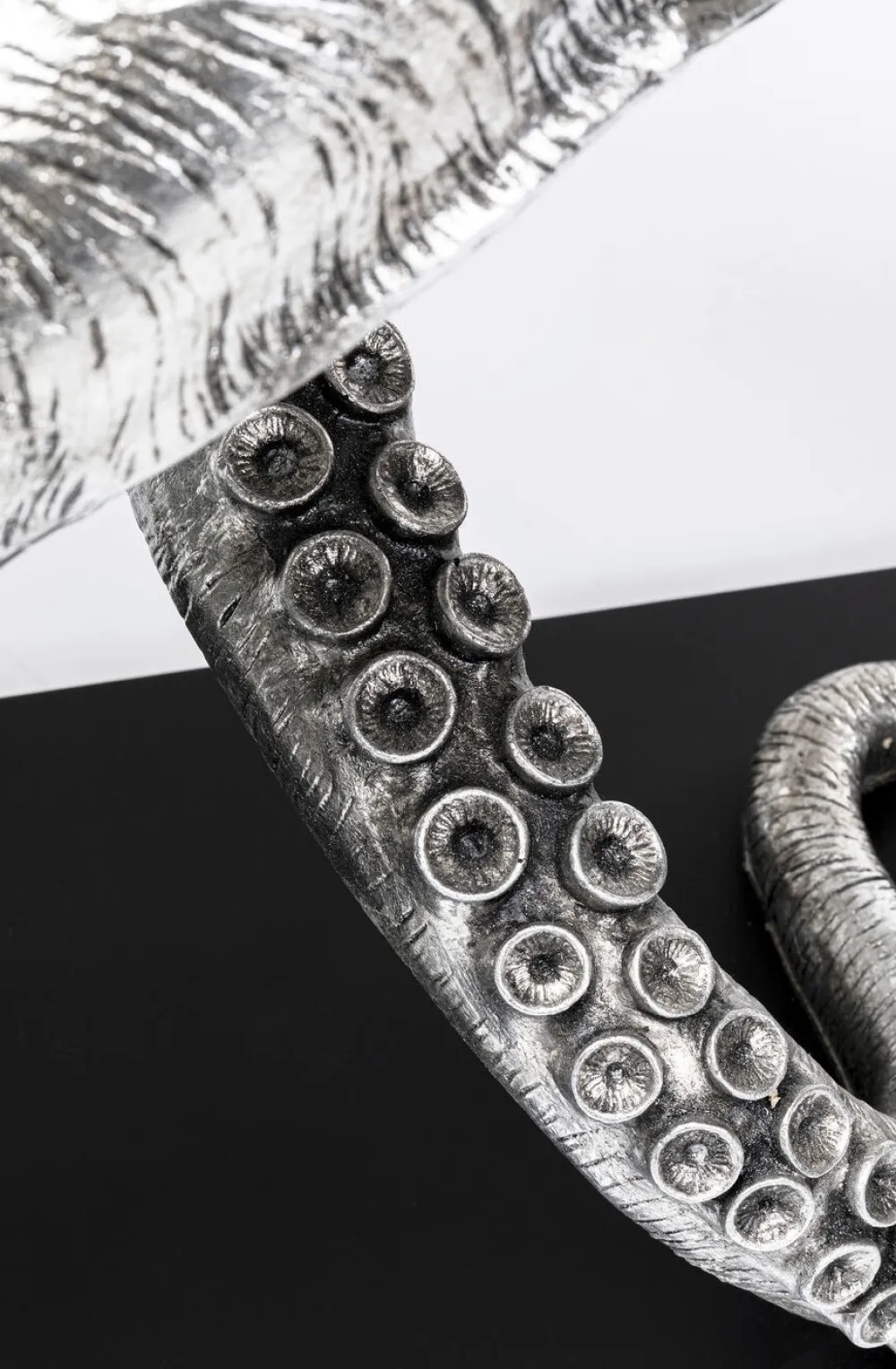 KARE Design Konsolipöydät Ja Sivupöydät*Calmar Mustekala Konsolipöytä, Hopea/musta 124x85cm