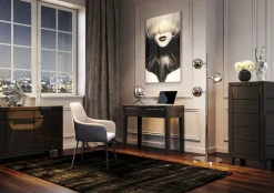 KARE Design Lattiavalaisimet*Calotta Lattiavalaisin Kromi